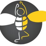 Bee Yoga Fusion bee logo