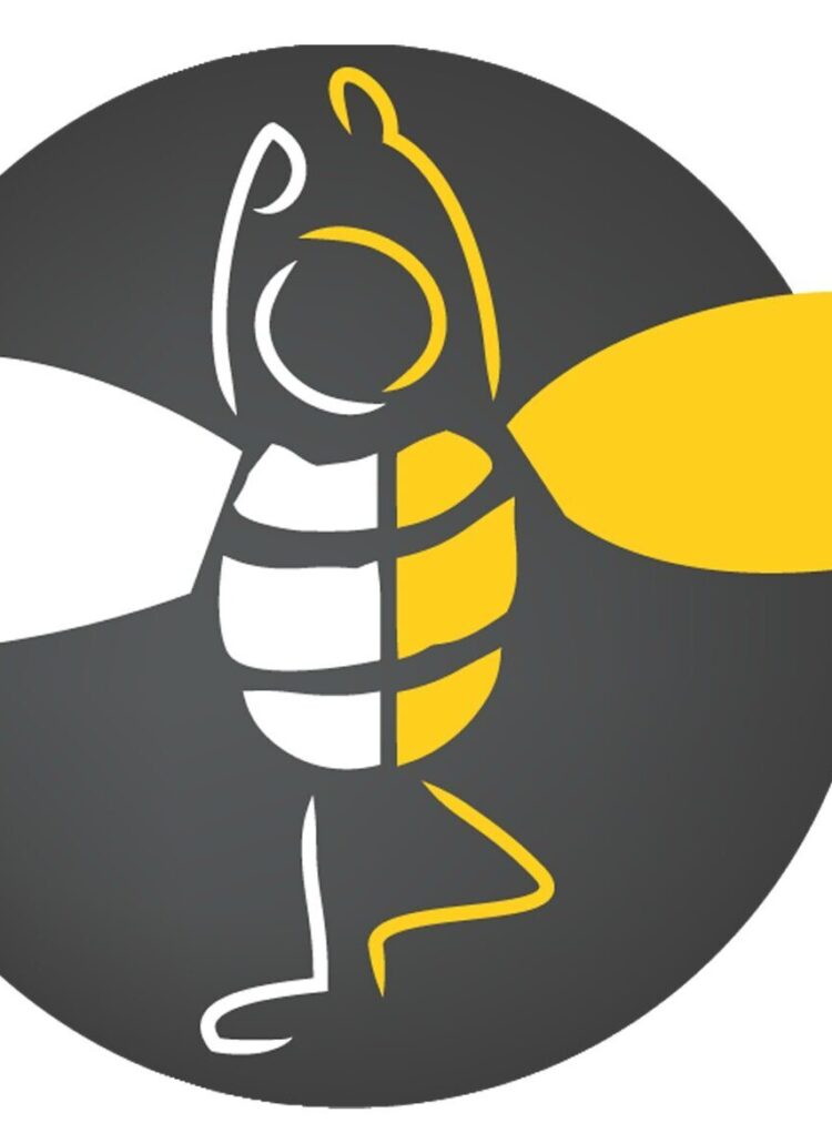 Bee Yoga Fusion bee logo