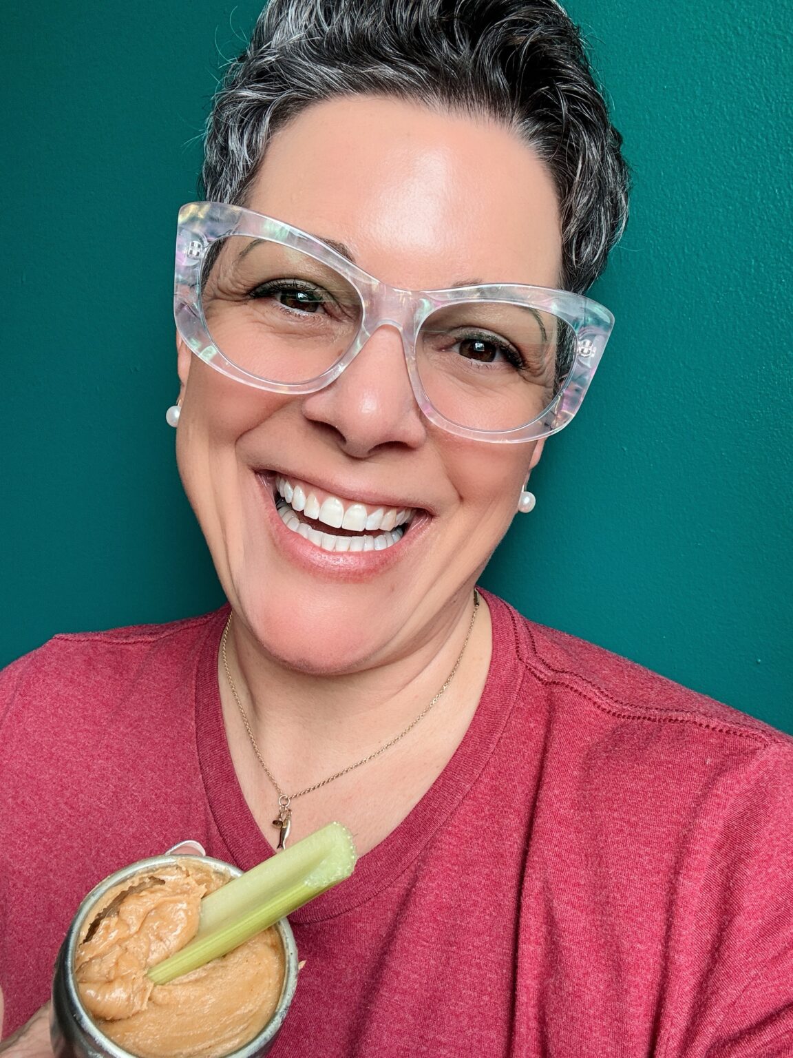 Discover My Refreshing Summer Treat Celery Dipped in Peanut Butter and