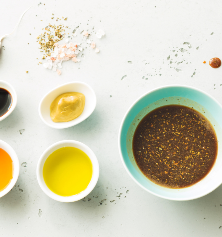 ingredients for sesame ginger dressing