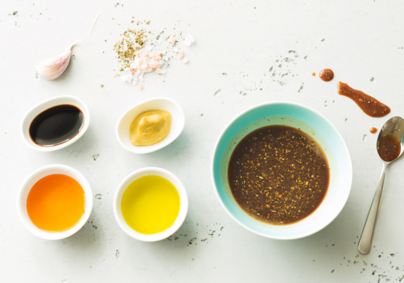 ingredients for sesame ginger dressing