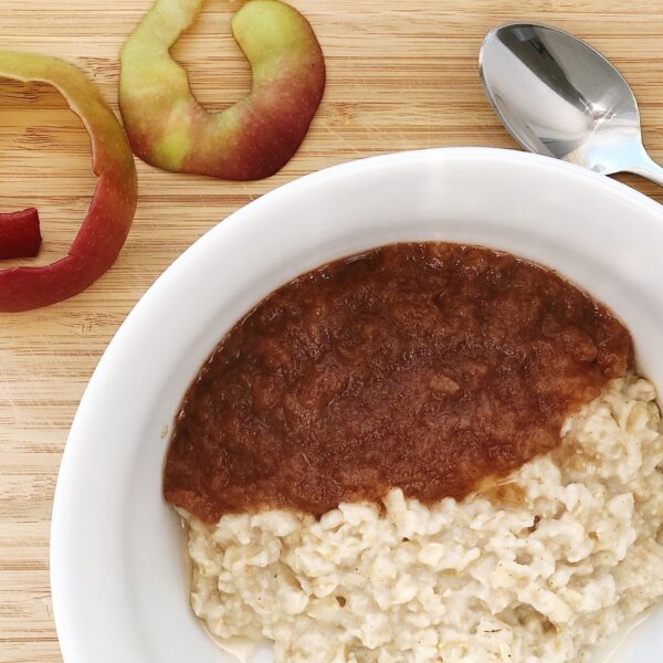 apple sauce with oatmeal coaching with gretchen